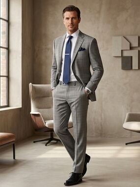 Orvieto Men’s 100% Wool Blazer – Size 46C – Like New.(jacket + pants)